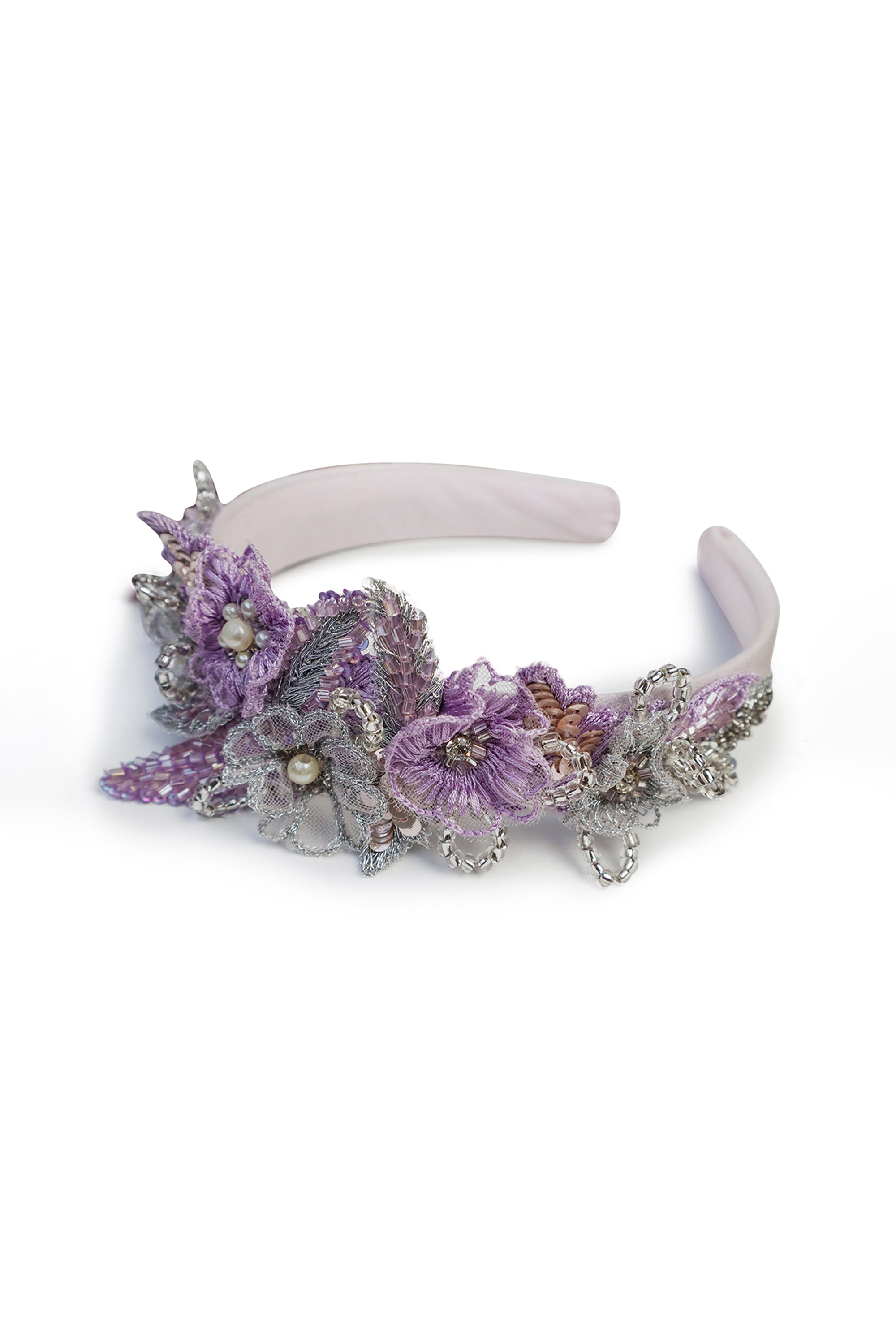 The Alaia Thick Hairband (Purple)