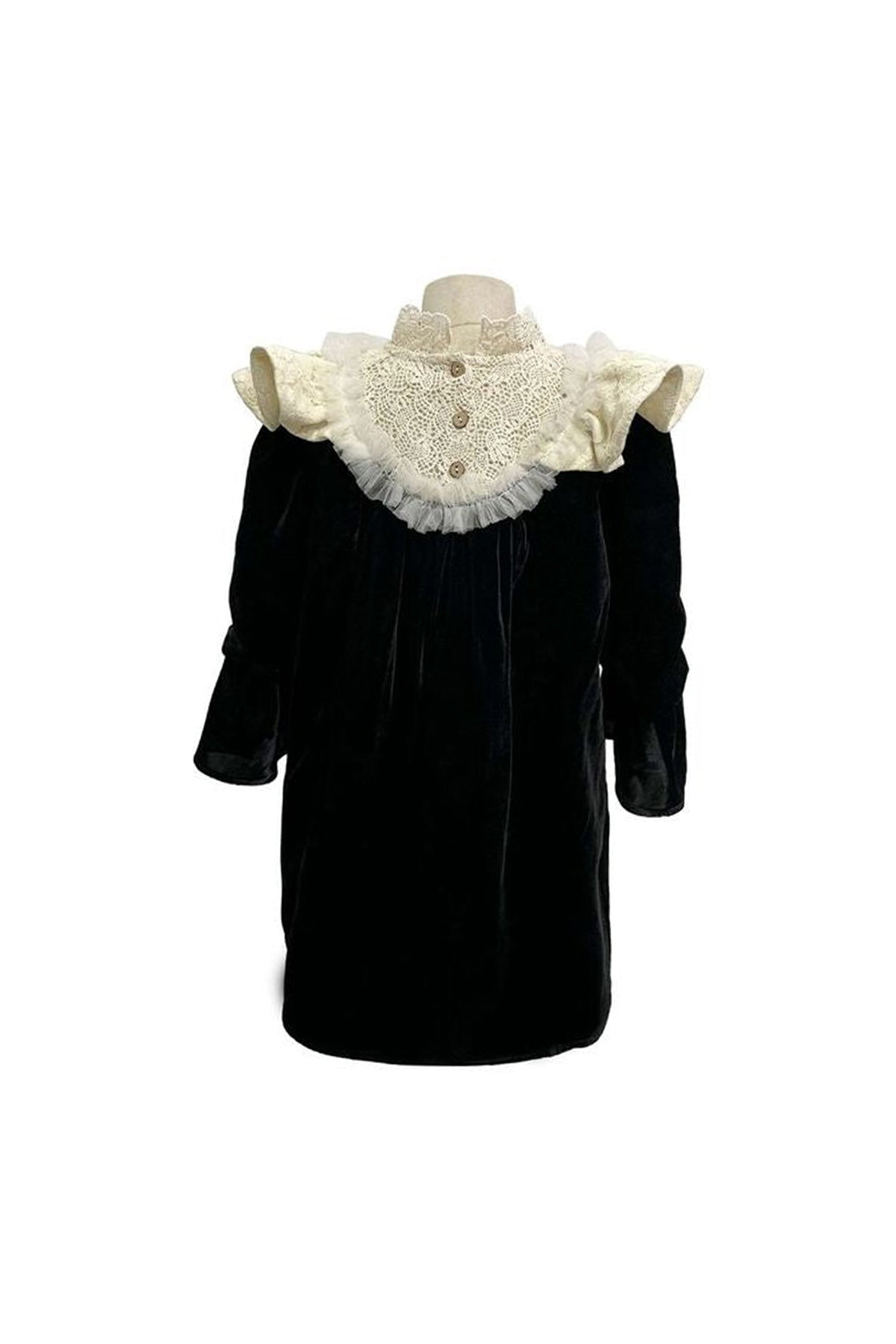 The Velvet Royalty Dress (Black)