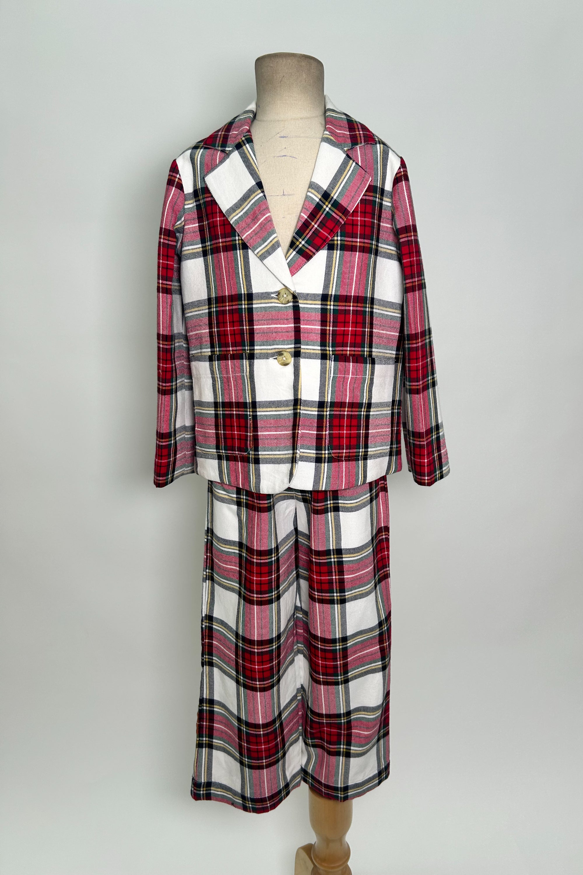 Plaid Suit Set (Sale)