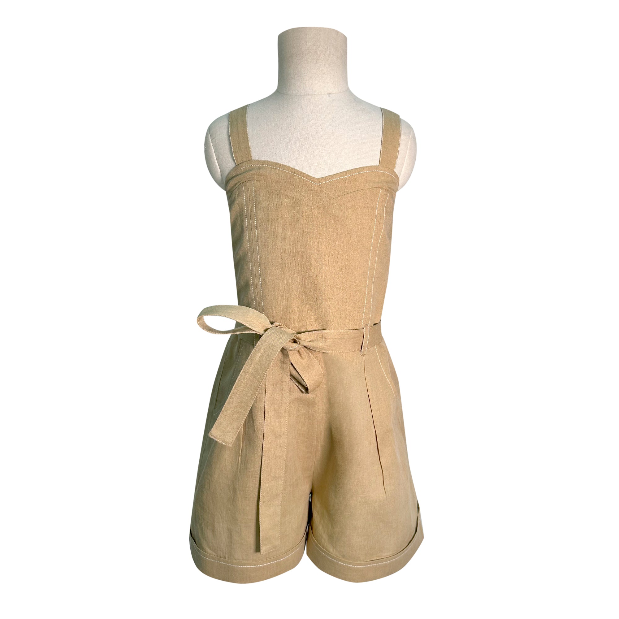 Cotton Linen Playsuit