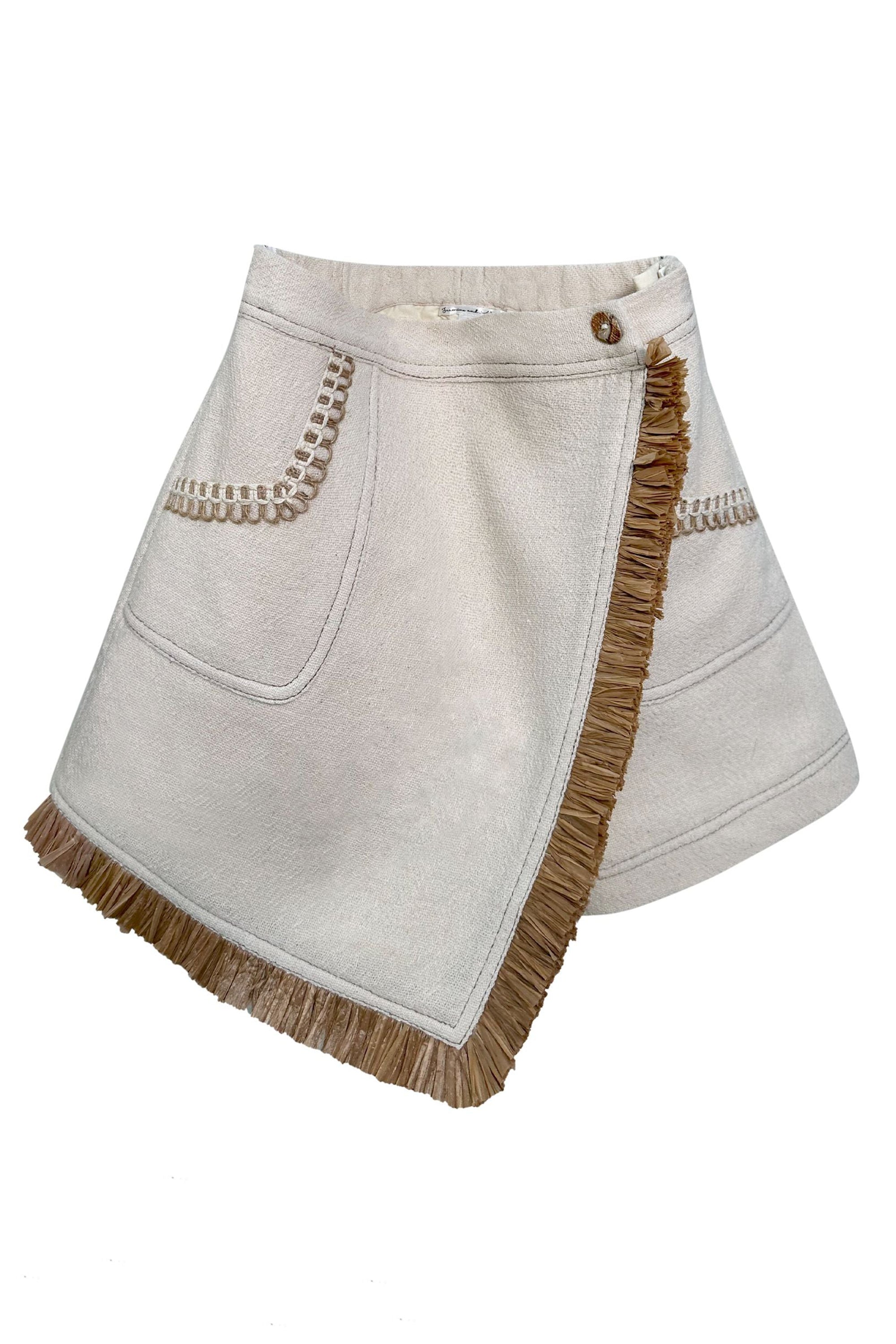 The Rafia Skort