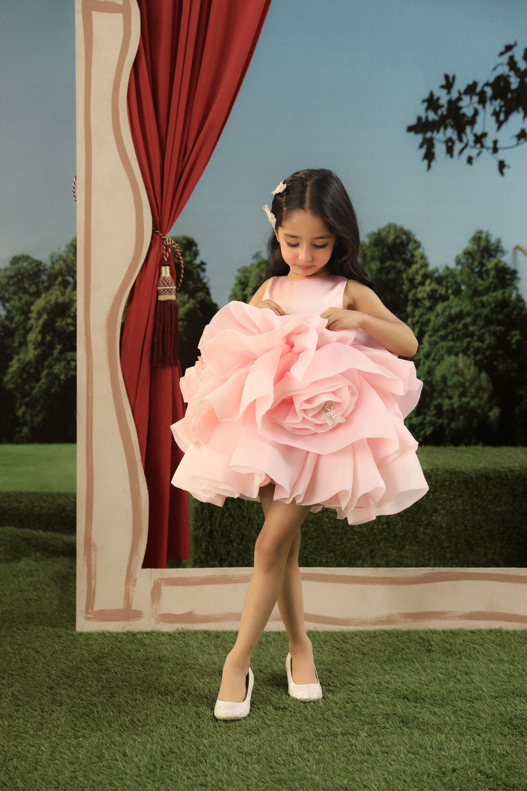 The Organza Rose Dress