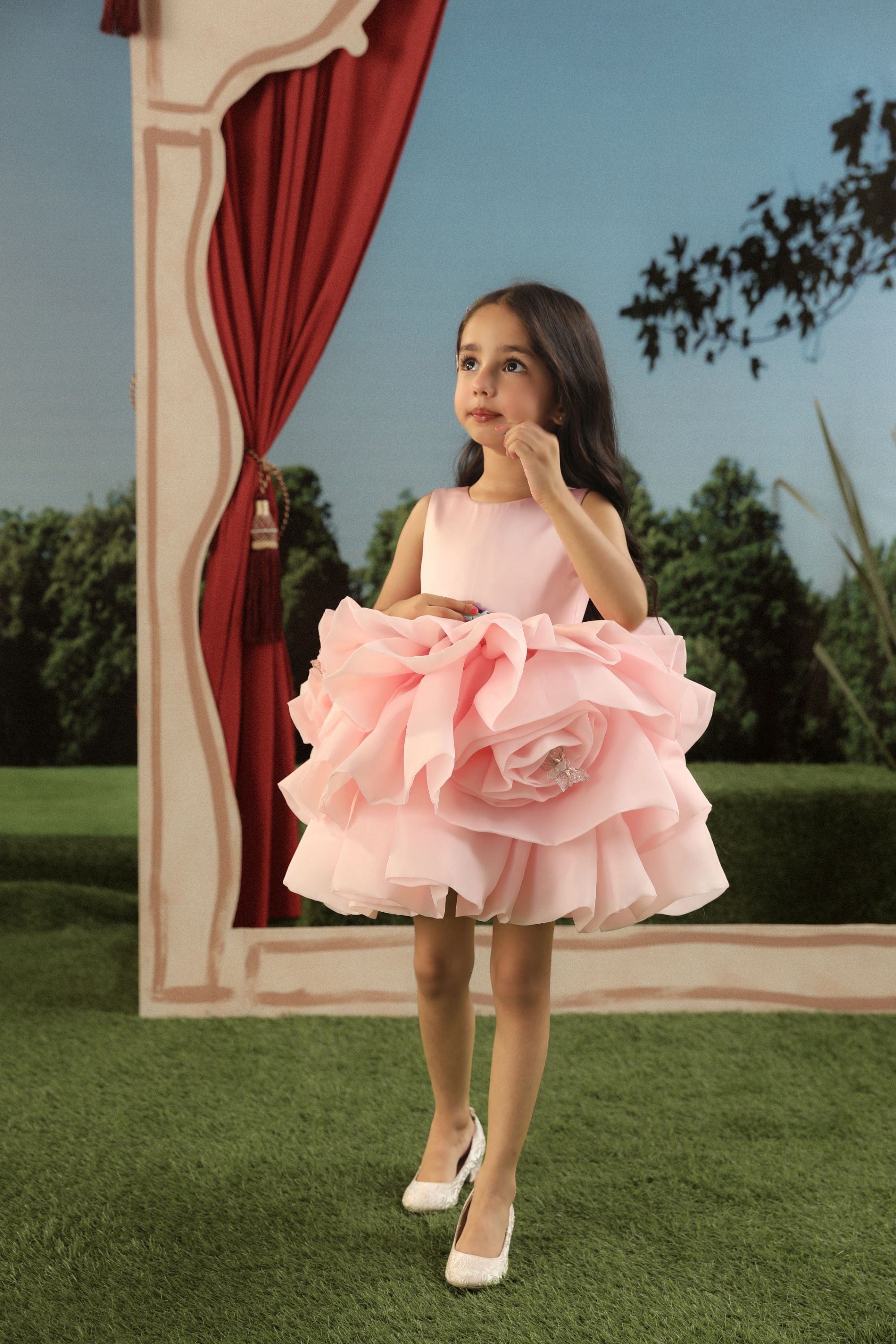 The Organza Rose Dress