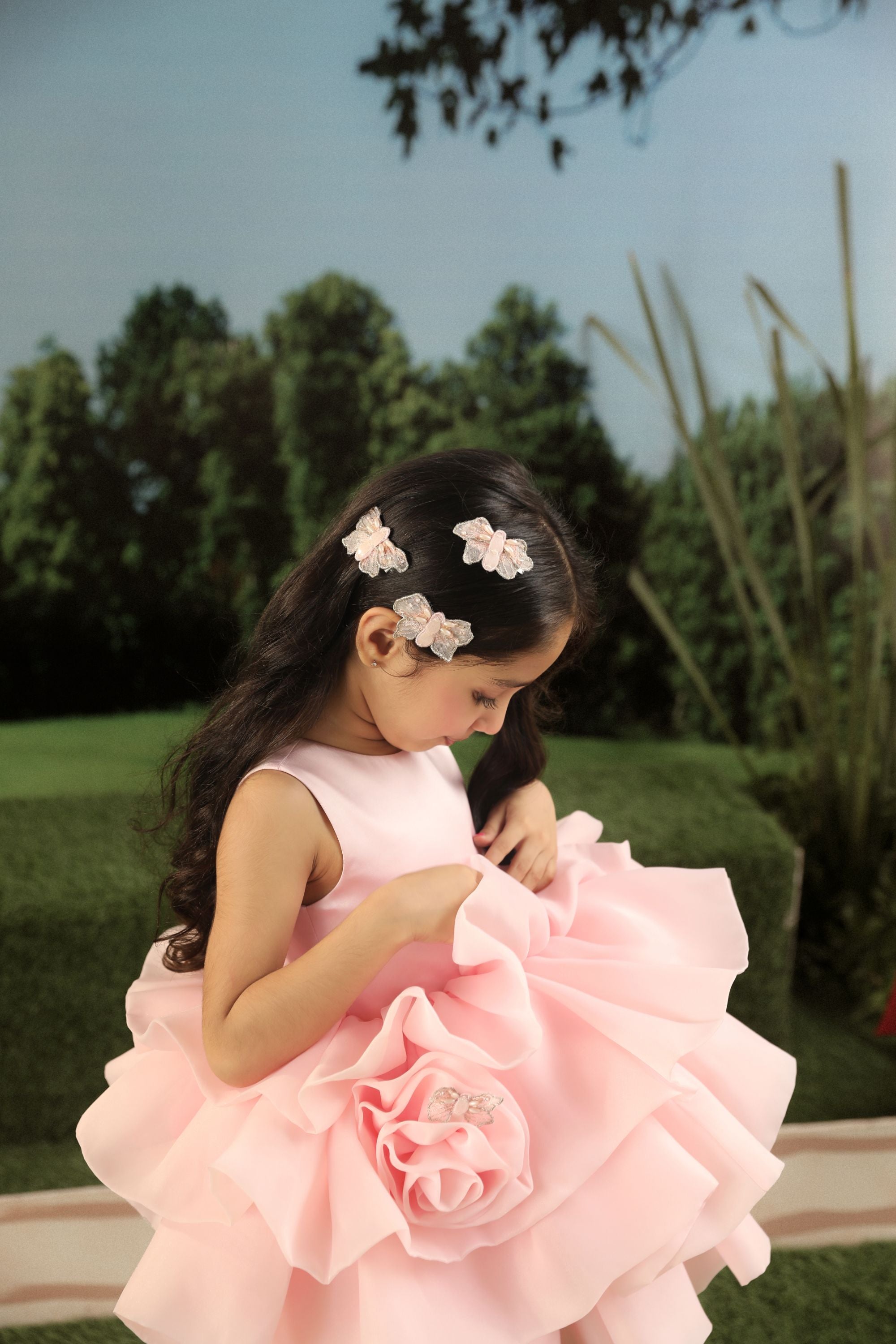 The Organza Rose Dress