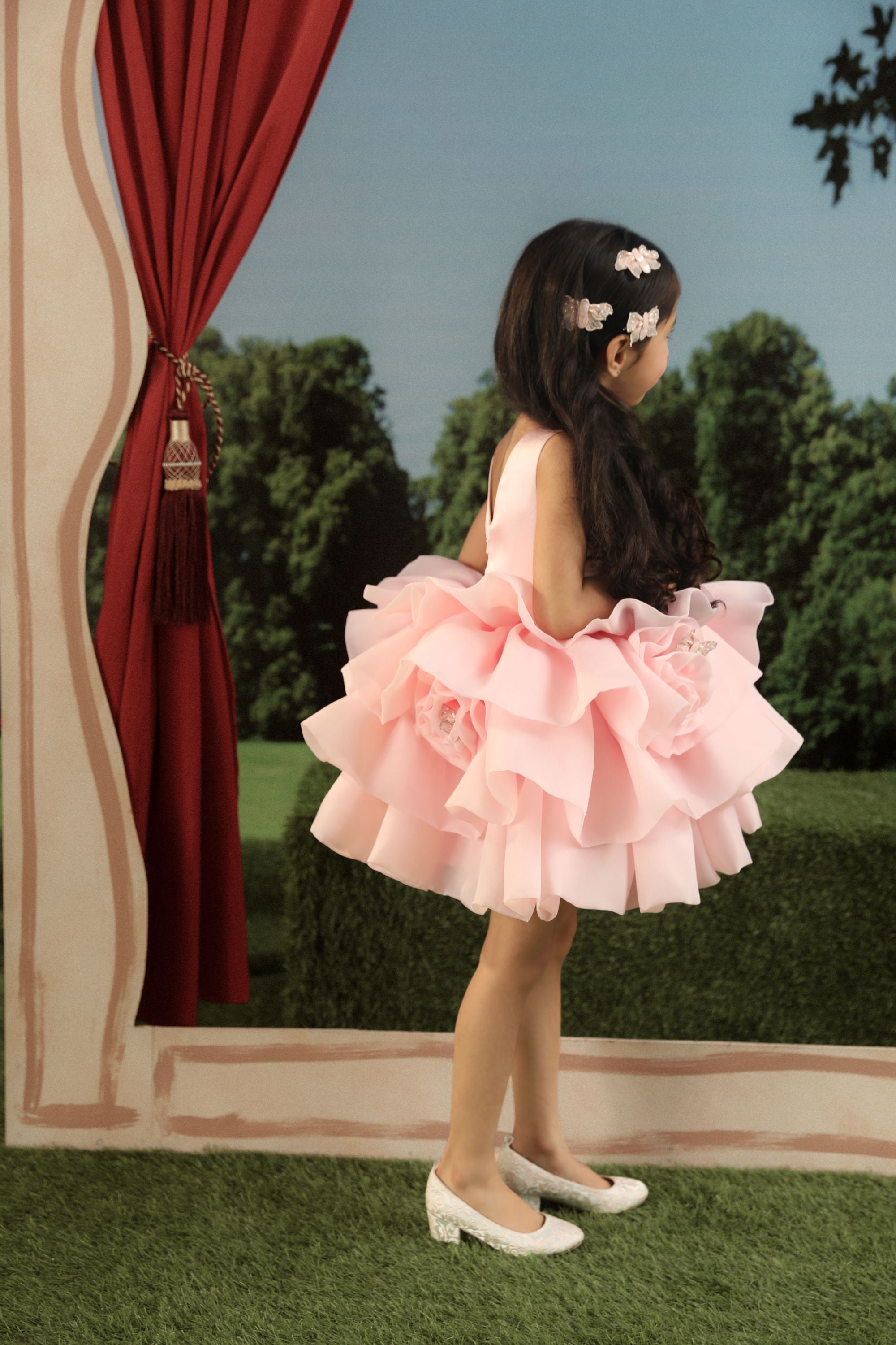 The Organza Rose Dress