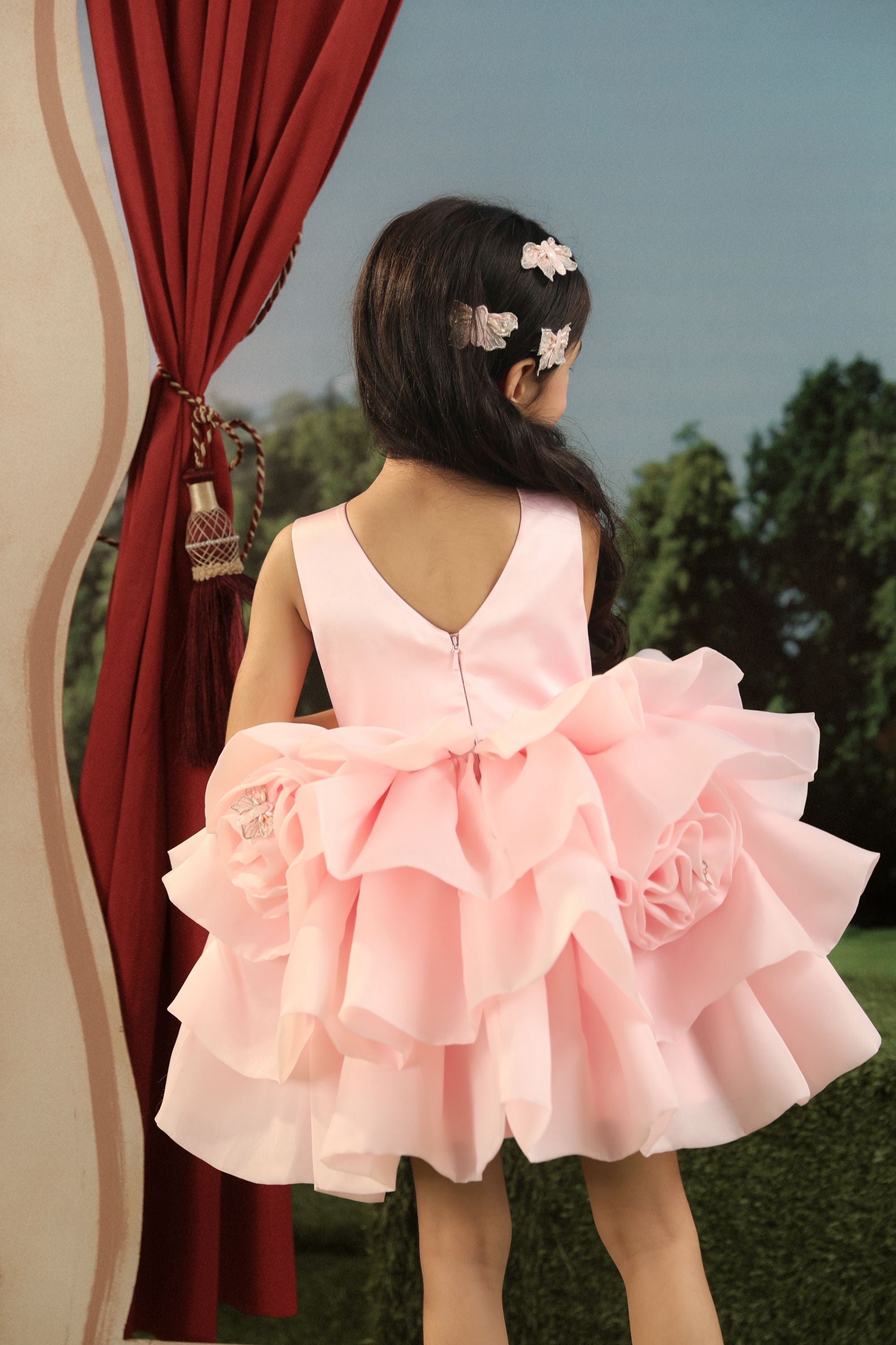 The Organza Rose Dress