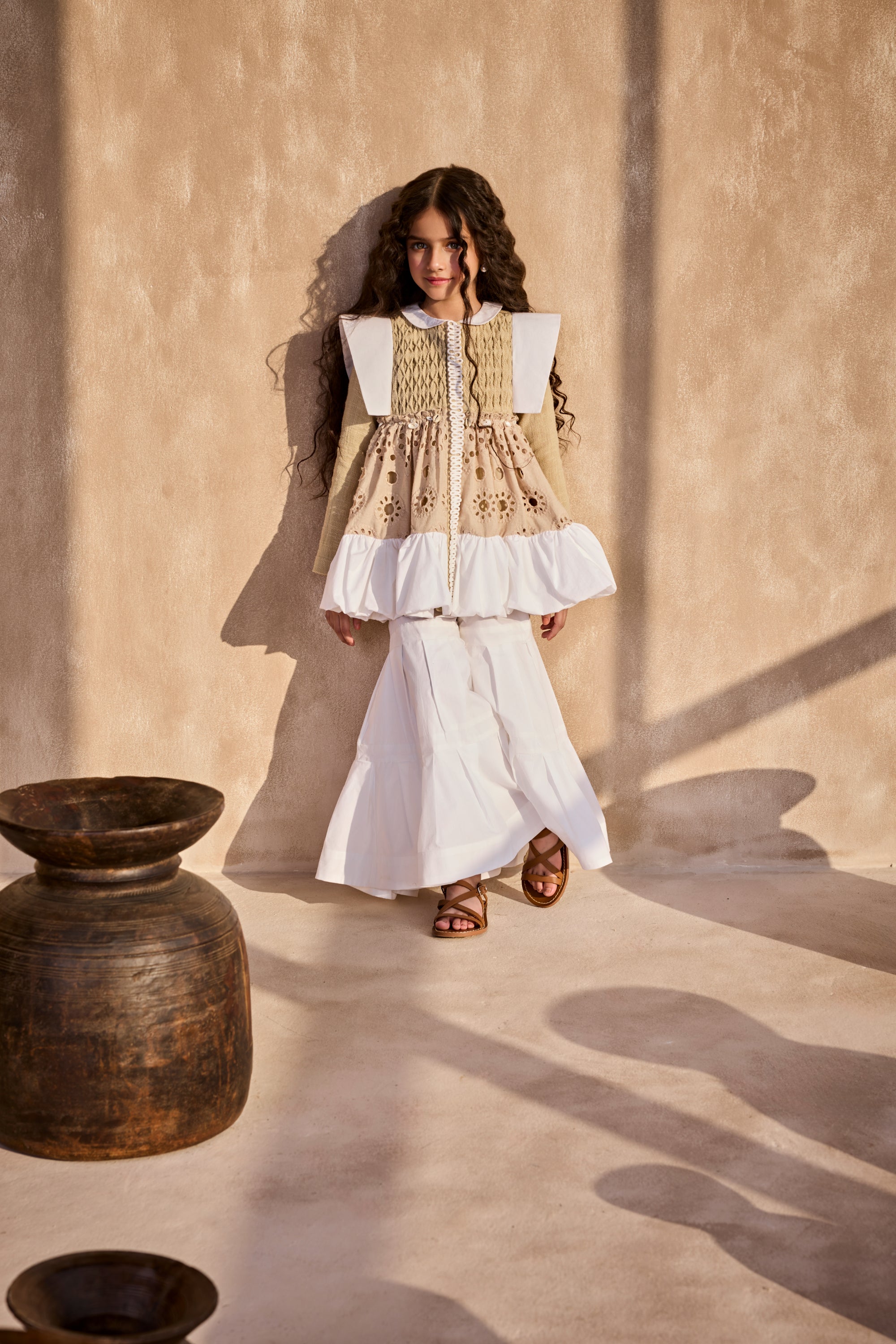 The Lucia Fullsleeves with Sharara Set