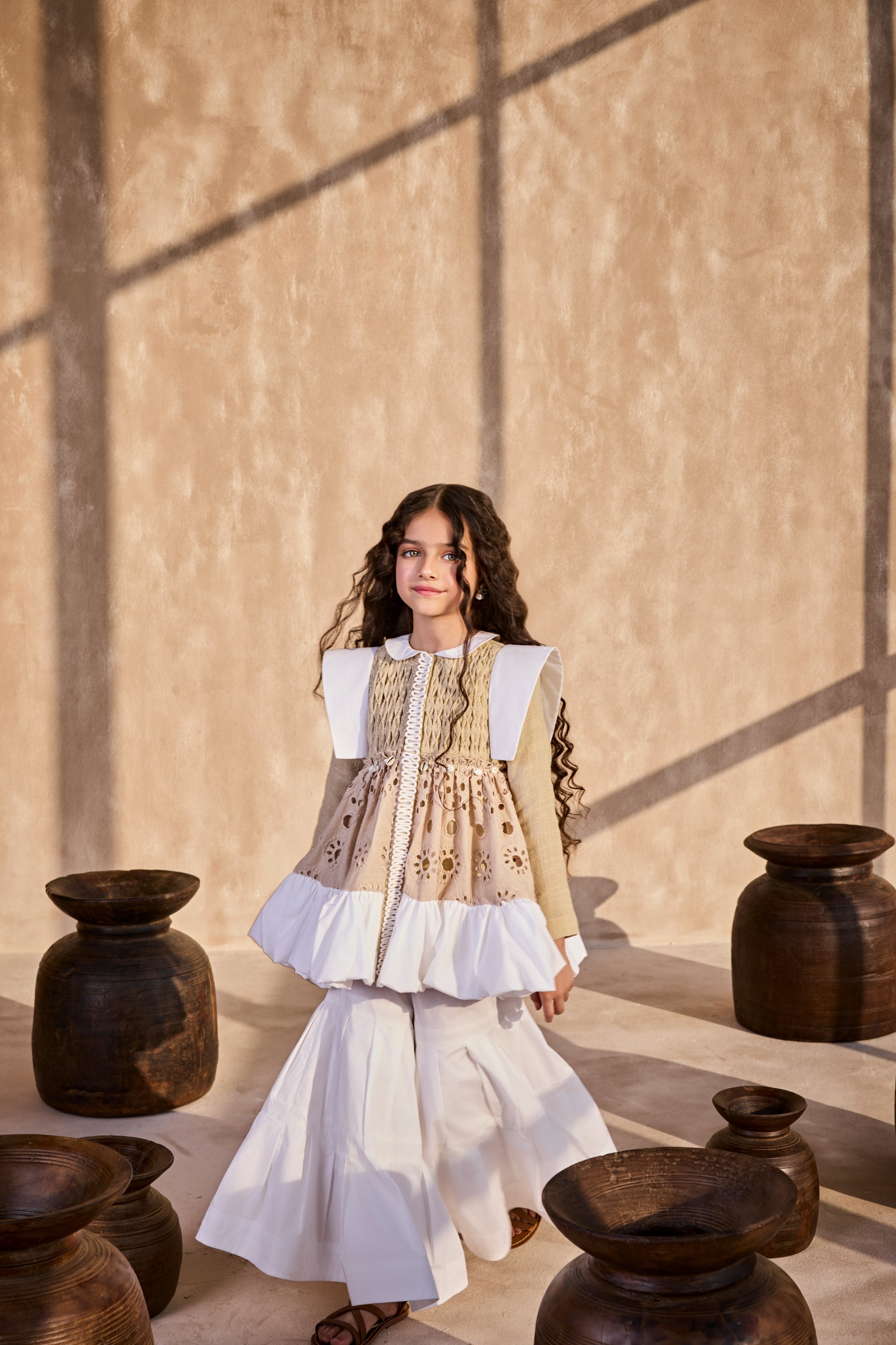 The Lucia Fullsleeves with Sharara Set