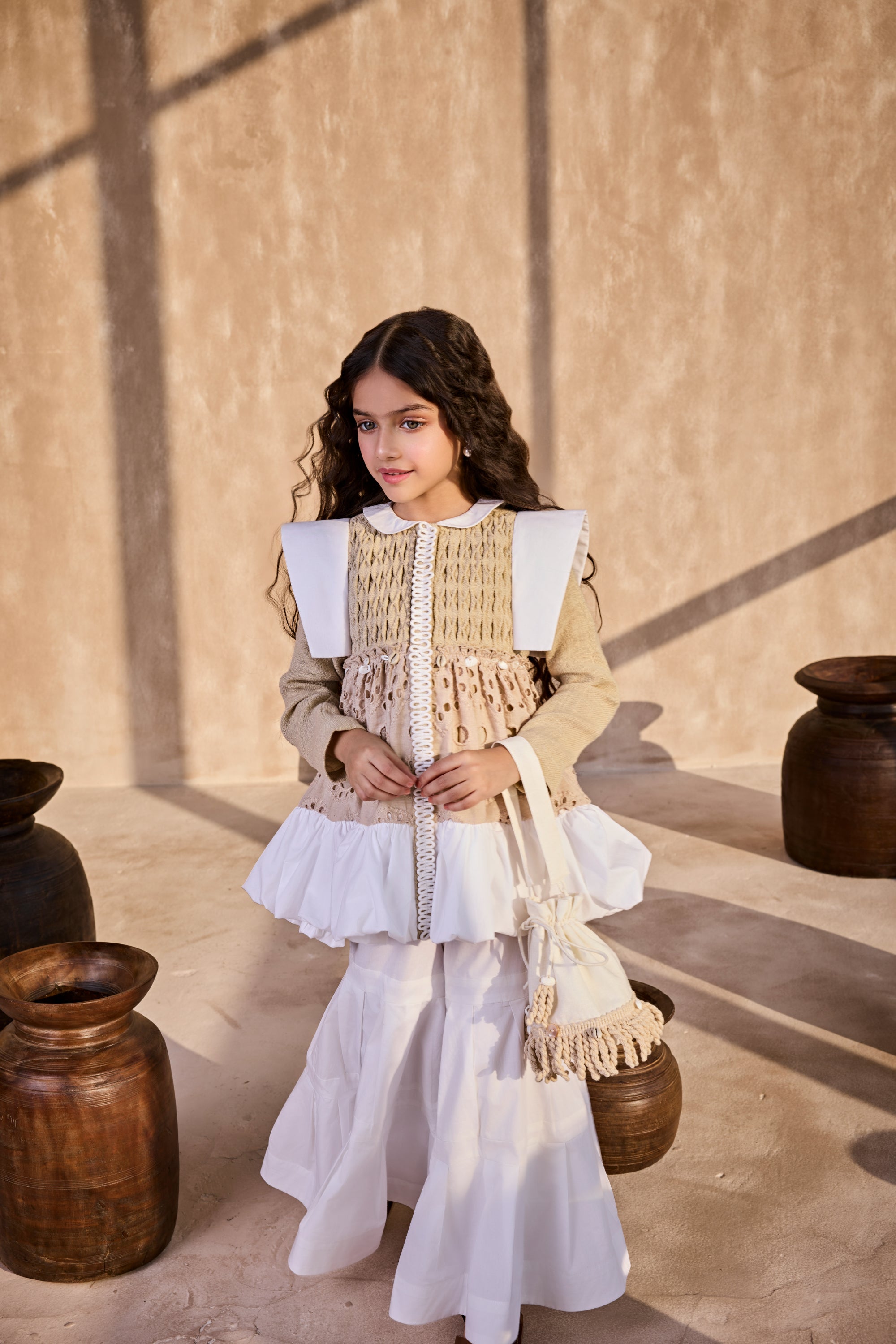 The Lucia Fullsleeves with Sharara Set