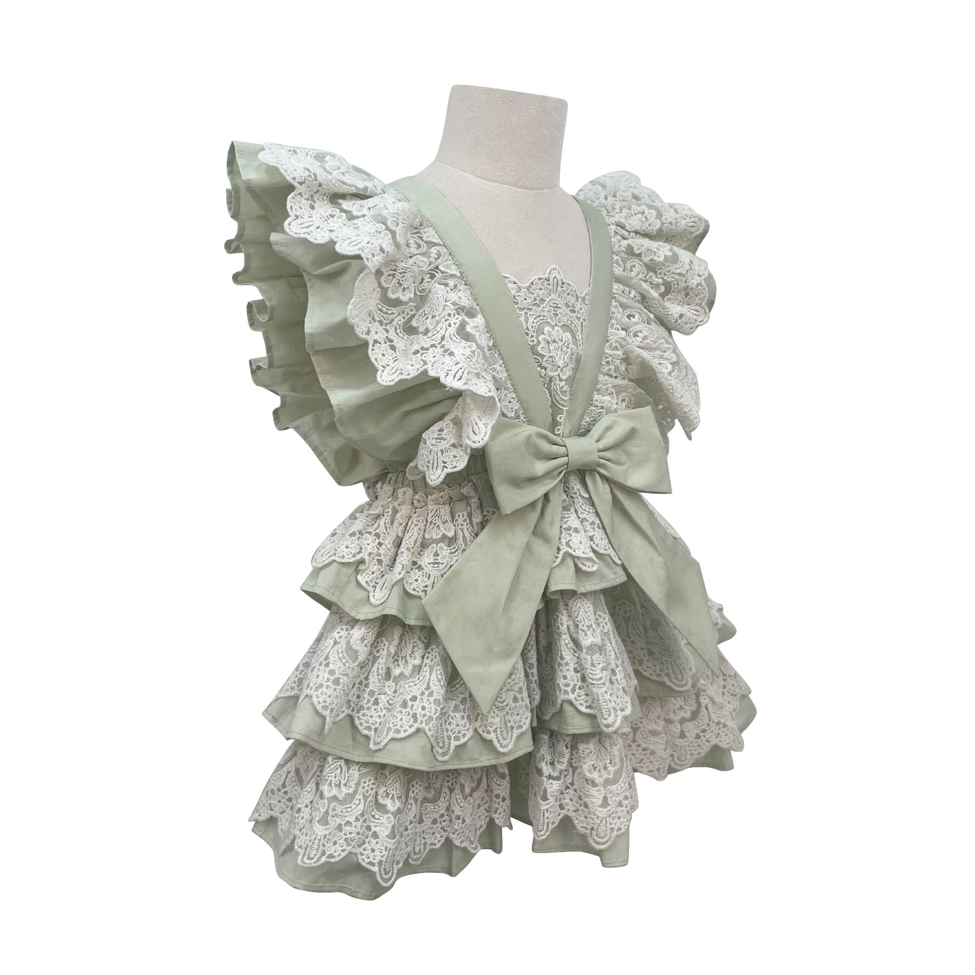 Girls Short Sleeve Ruffle Floral Chiffon Dress Summer - Temu