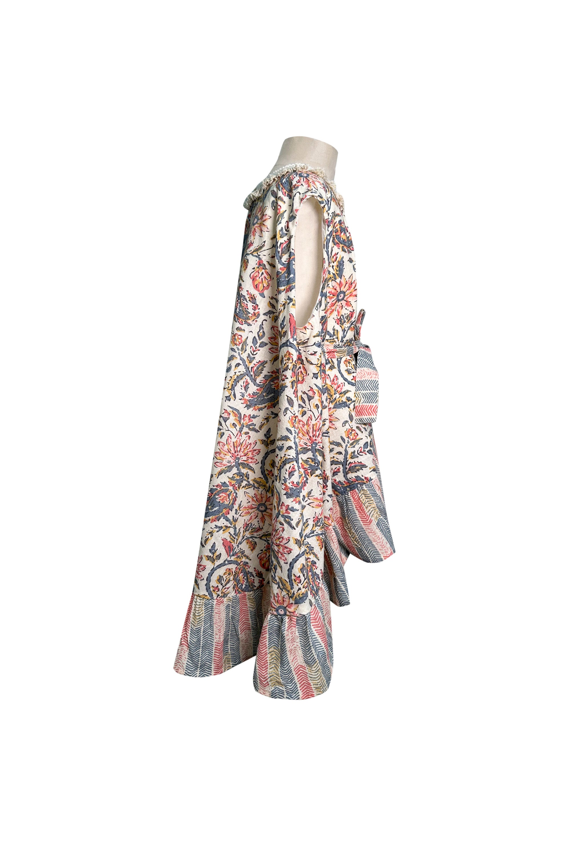 Printed Cape Dress (Sale)