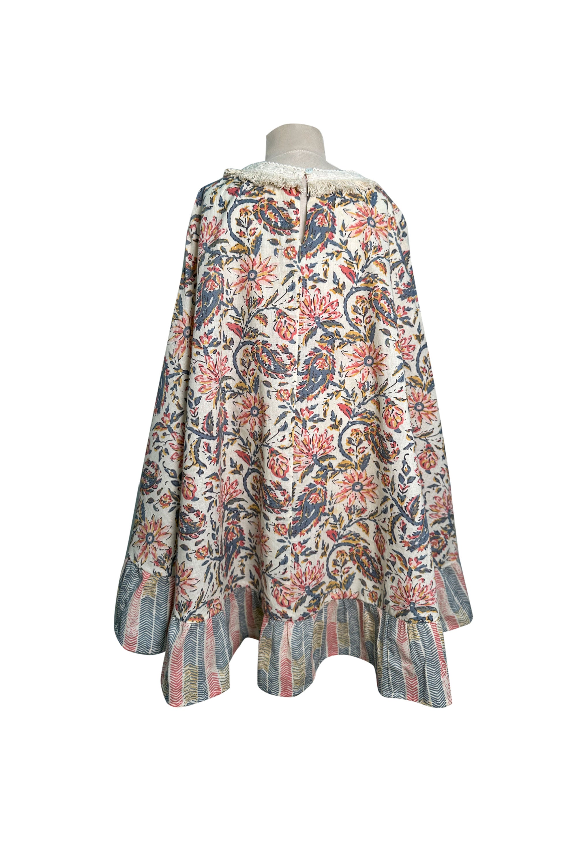 Printed Cape Dress (Sale)