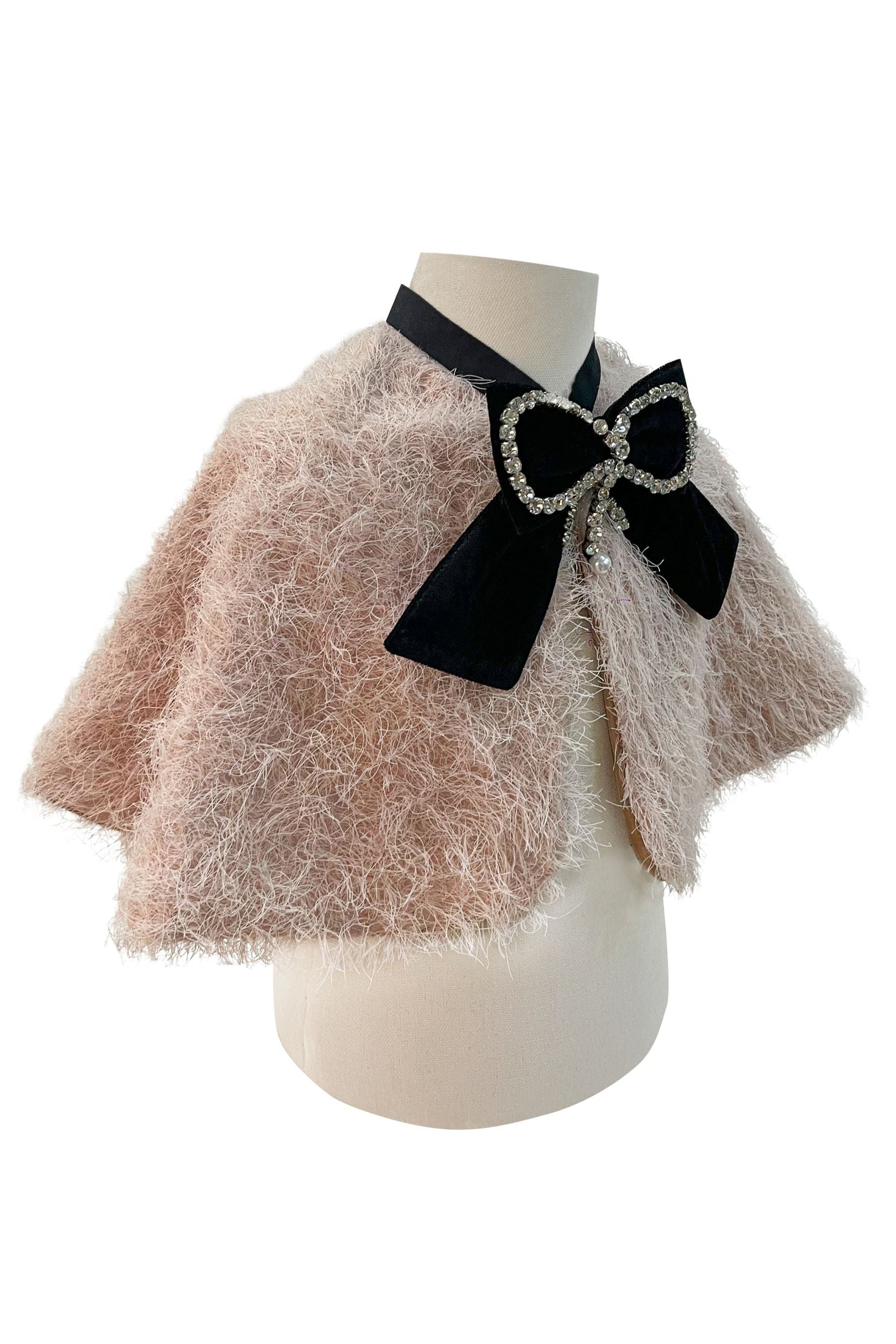 The Alaia Crop Cape (Pink)