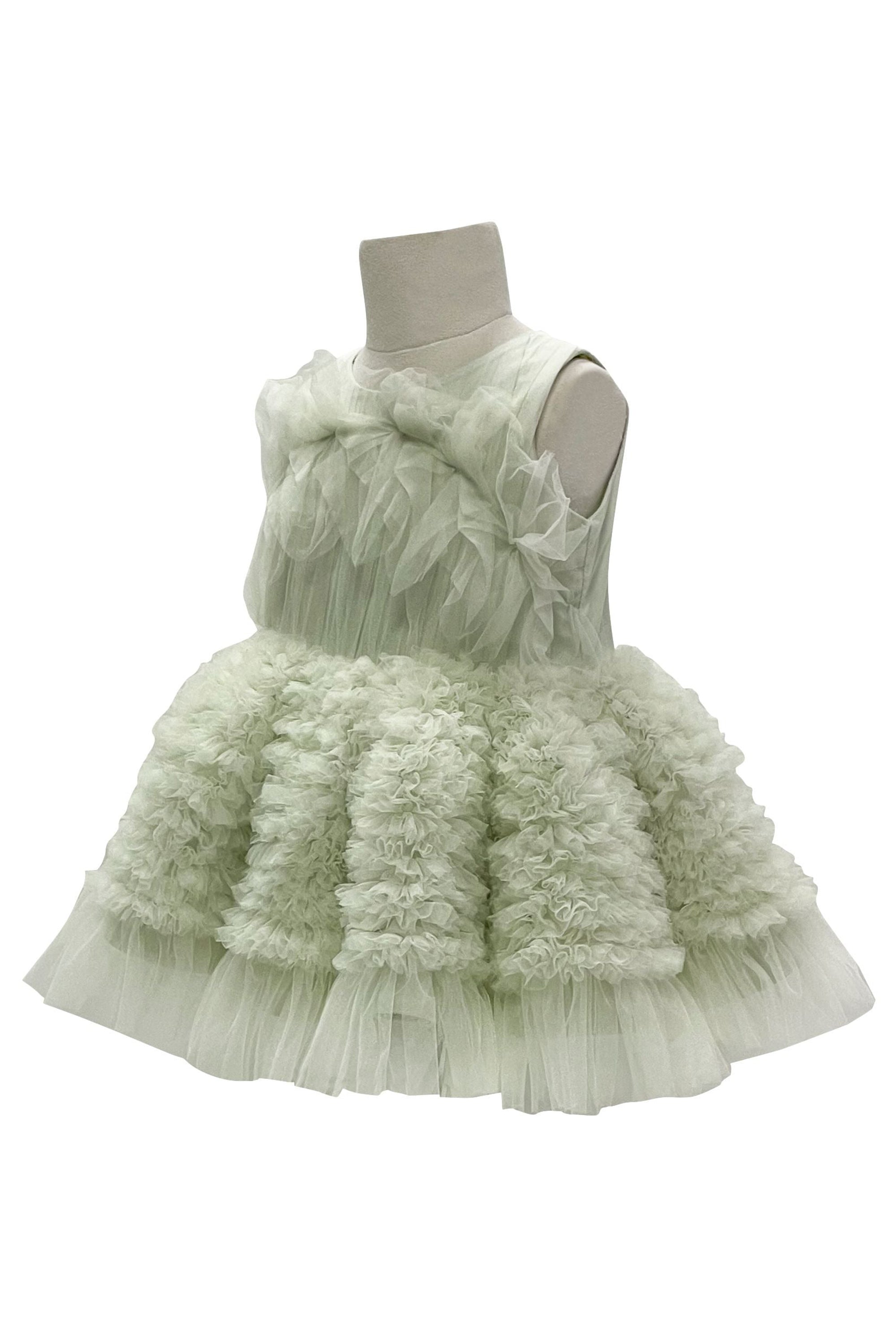 The Ariel Tulle Dress (Green)