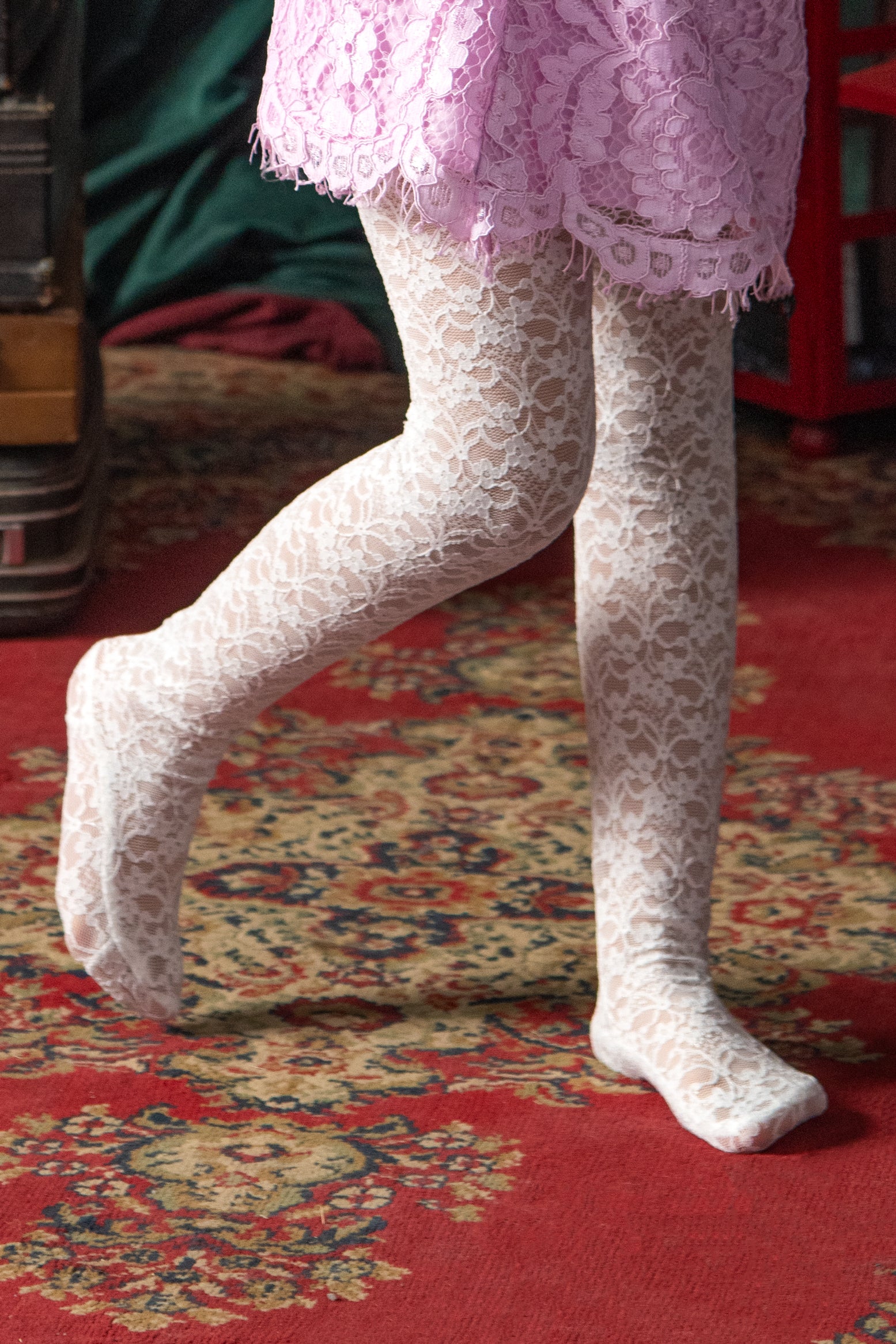 The Alaia Lace Stockings